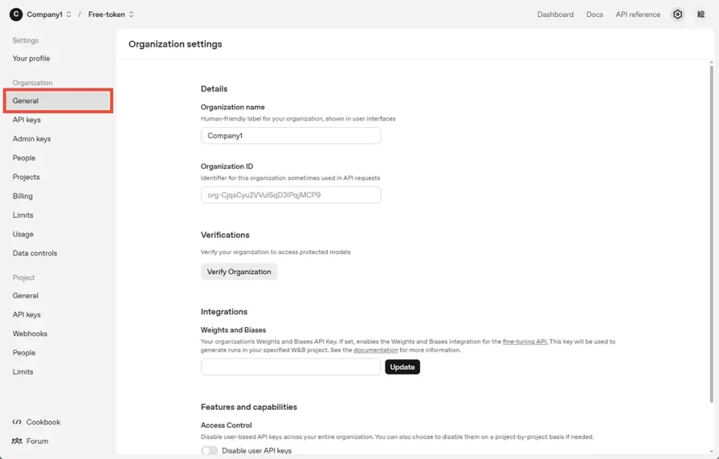 Organization General