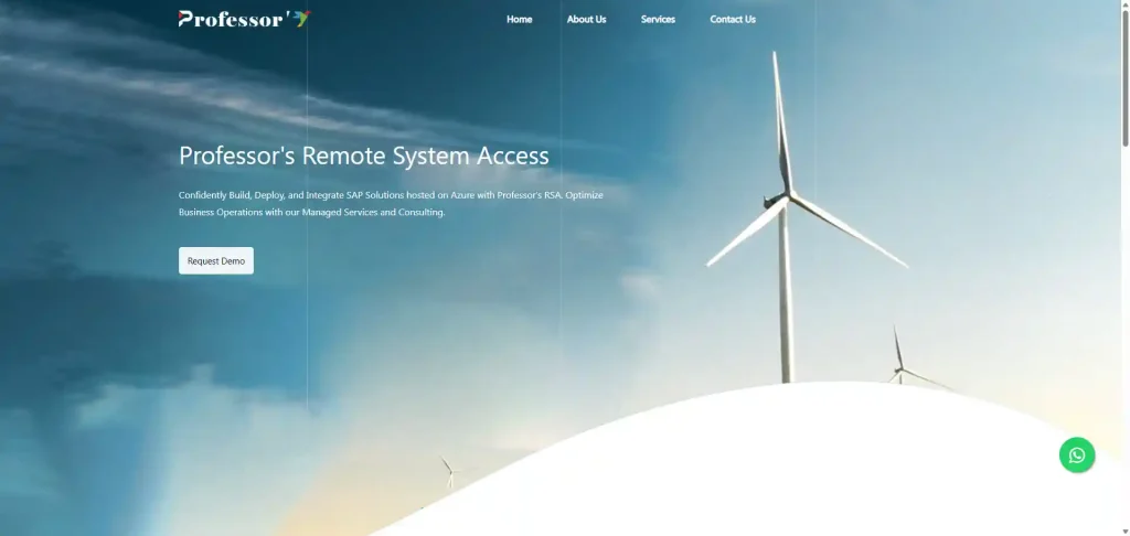 Professor's Remote System Access