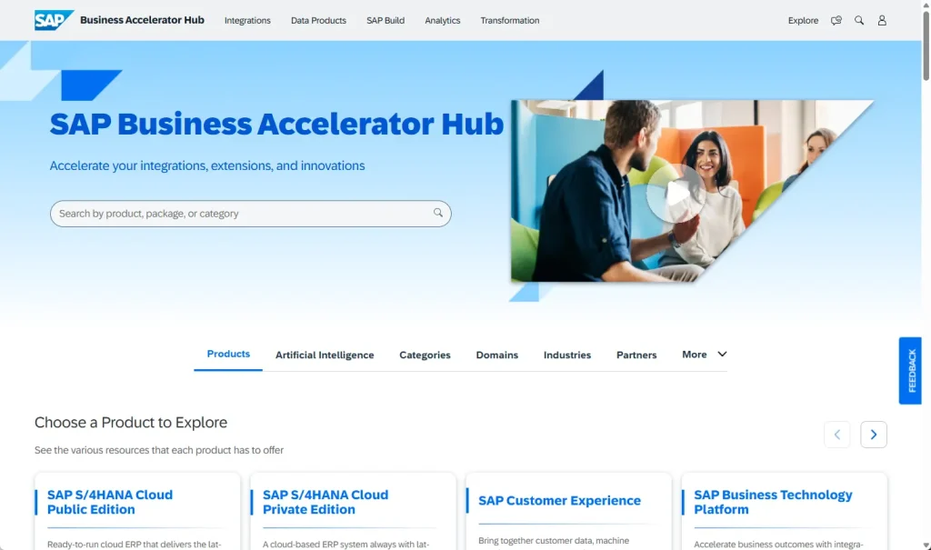 SAP API Business Hub
