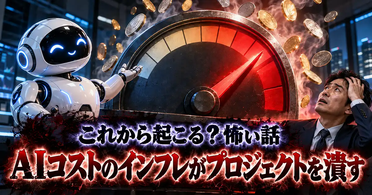 AIコストのインフレがプロジェクトを潰す